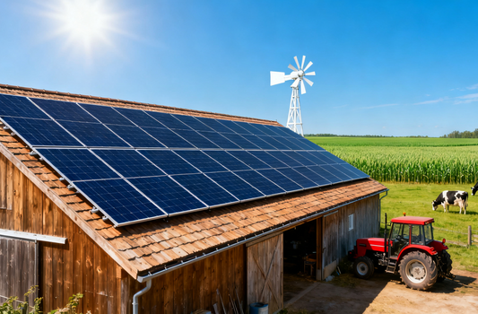 A Real-World Case Study: Energy Savings from Glass Solar Panels on a Farm