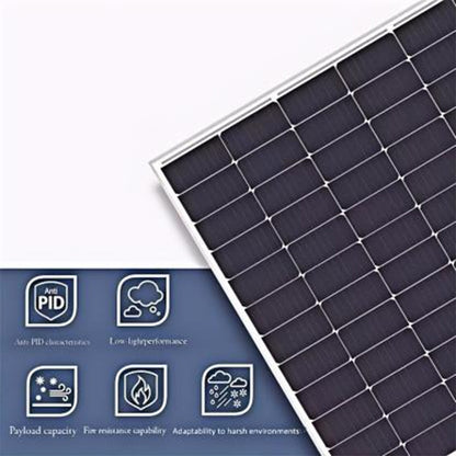 QC STARS 400W Glass Solar Panels